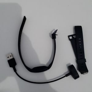 Fitbit Inspire HR Fitness Tracker Watch. See Pics